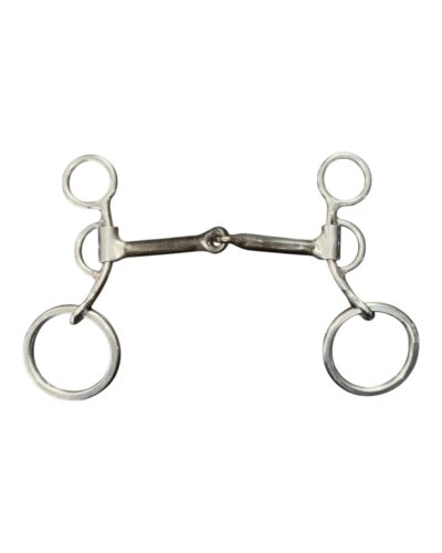 Hanging Ring Snaffle Bit