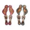 Buckstitched Spur Straps