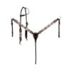 Aztec Sunstone 1-Ear Headstall & Breastcollar Set