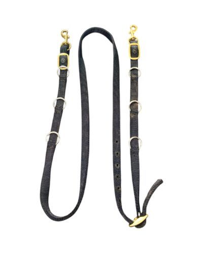 L&W Nylon German Martingale Reins