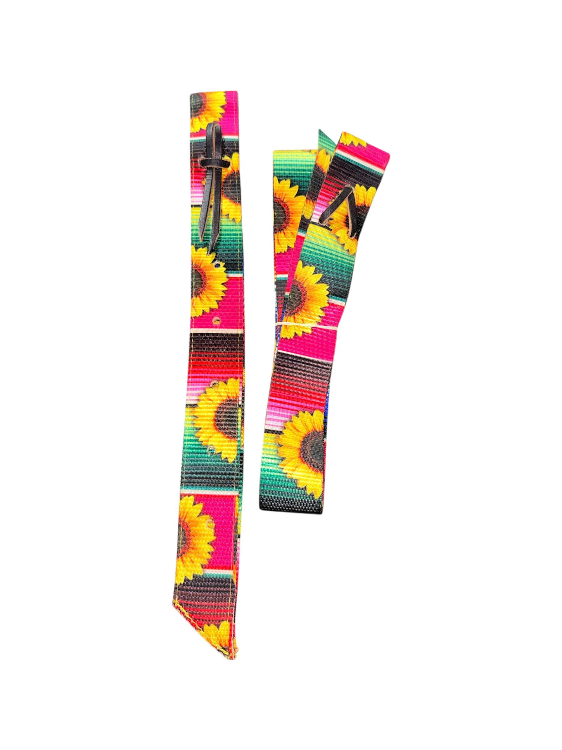 Sunflower/Serape Nylon Off Billet or Tie Strap