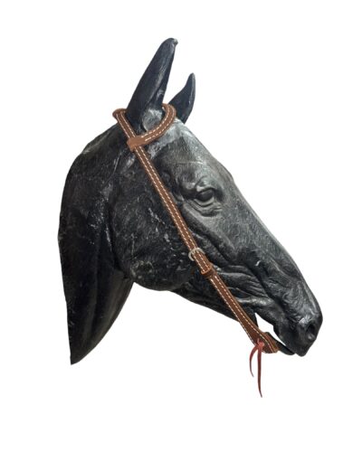 Suede Leather 1-Ear Headstall