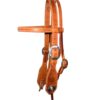Berlin leather Heavy Duty Harness Leather Browband Headstall