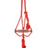 Red Mule Tape Halter w/ Beaded Noseband