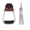 Martin Saddlery 2" Engraved Aluminum Stirrups