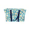 Daisy Mae Collapsible Double Haul-It-All Basket w/ Mesh Pockets & Lid