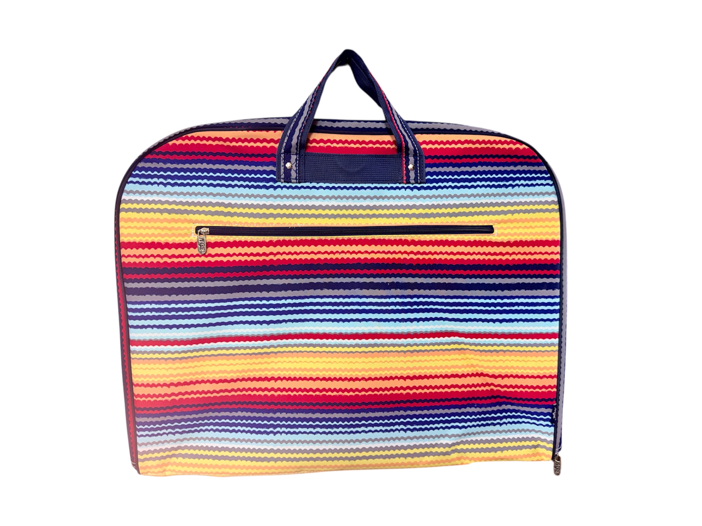 Chevron Patterned Garment Bag