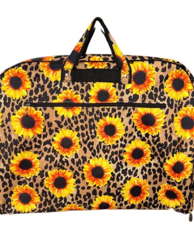 Sunflower/Leopard Printed Garment Bag