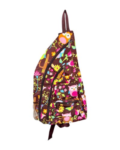 Owl Printed Sling Backpack
