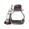 3’’ Aluminim Stirrups w/ Rubber Grip Tread