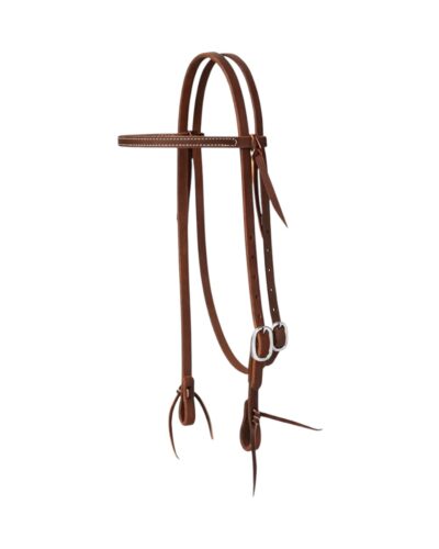 Weaver Working Tack Single-Ply One Buckle Headstall w/ Tie Ends