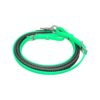 Lime Green Biothane Rein with Rubber Grip