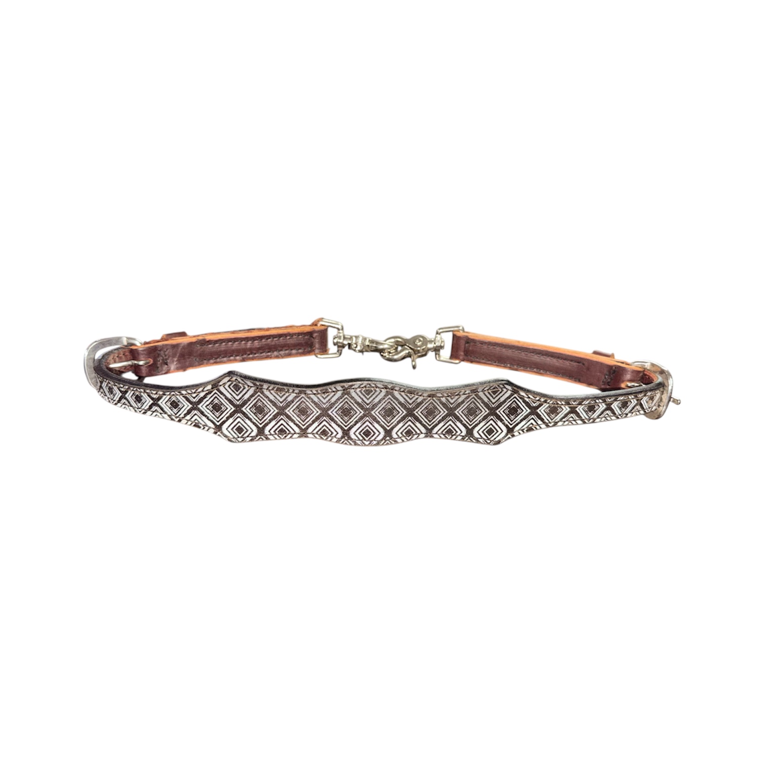 Grey Geometric Pattern Jaco Brands Wither Strap