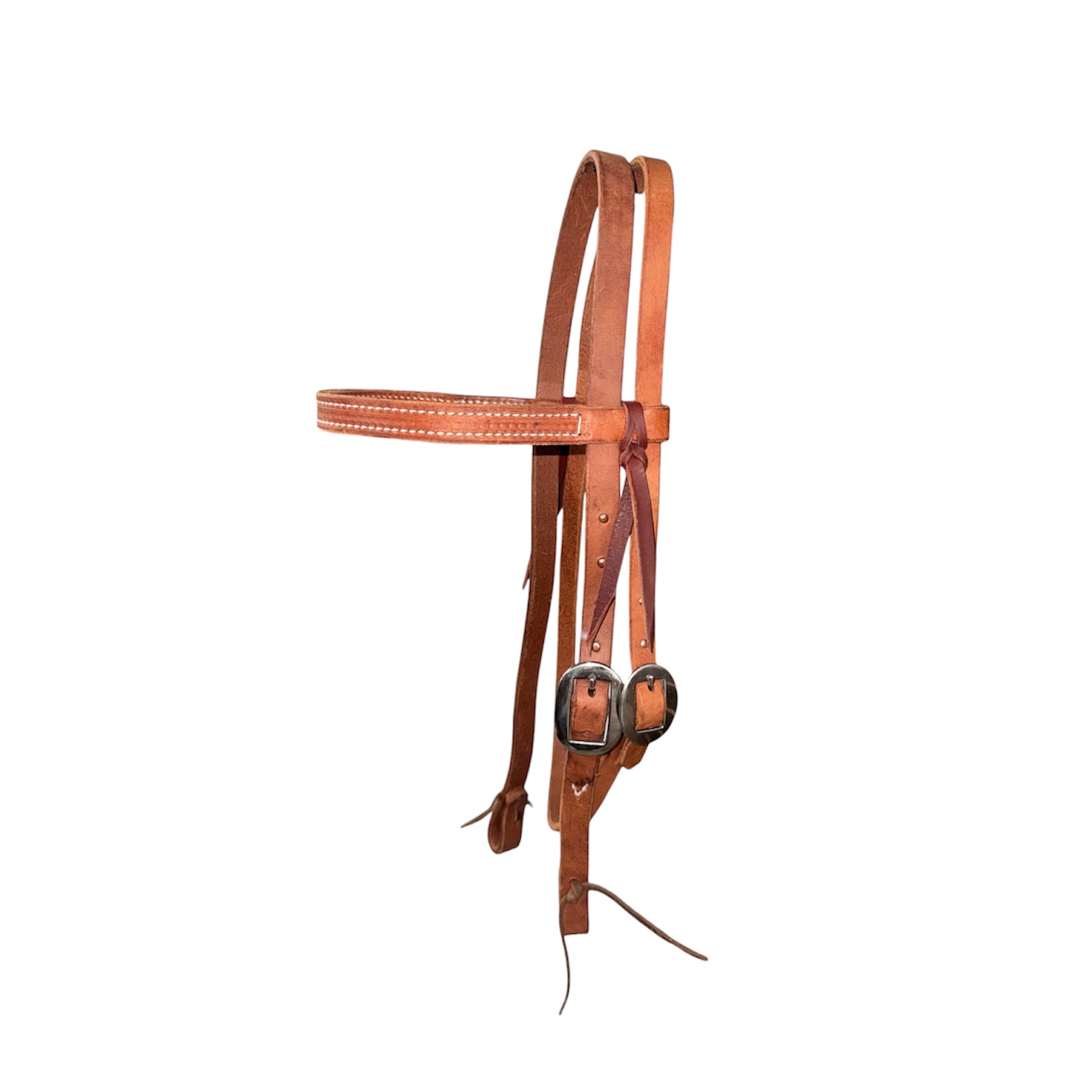 Natural Harness Leather Browband Headstall