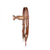 Alamo Saddlery Ivory & Copper Browband Headstall