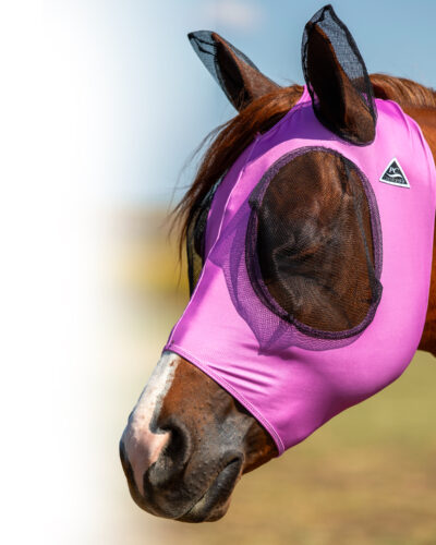 Professionals Choice Comfort Fit Lycra Fly Mask - Image 9