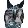 Turquoise Glass Lycra Fly Mask
