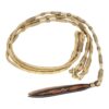 Natural Braided Rawhide Romal Reins