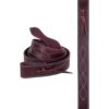 Leather Off Billet & Tie Strap Set w/ Turquoise Stitching