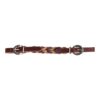 Braided Leather Curb Strap