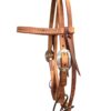Pony Size Harness Leather Browband Headstall