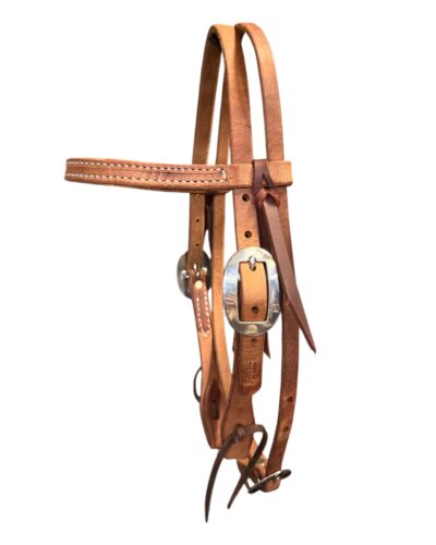 Pony Size Harness Leather Browband Headstall