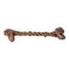 Brown Braided Poly Bit Hobble