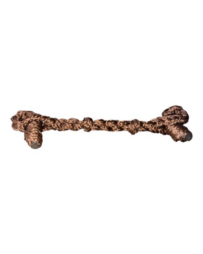Brown Braided Poly Bit Hobble