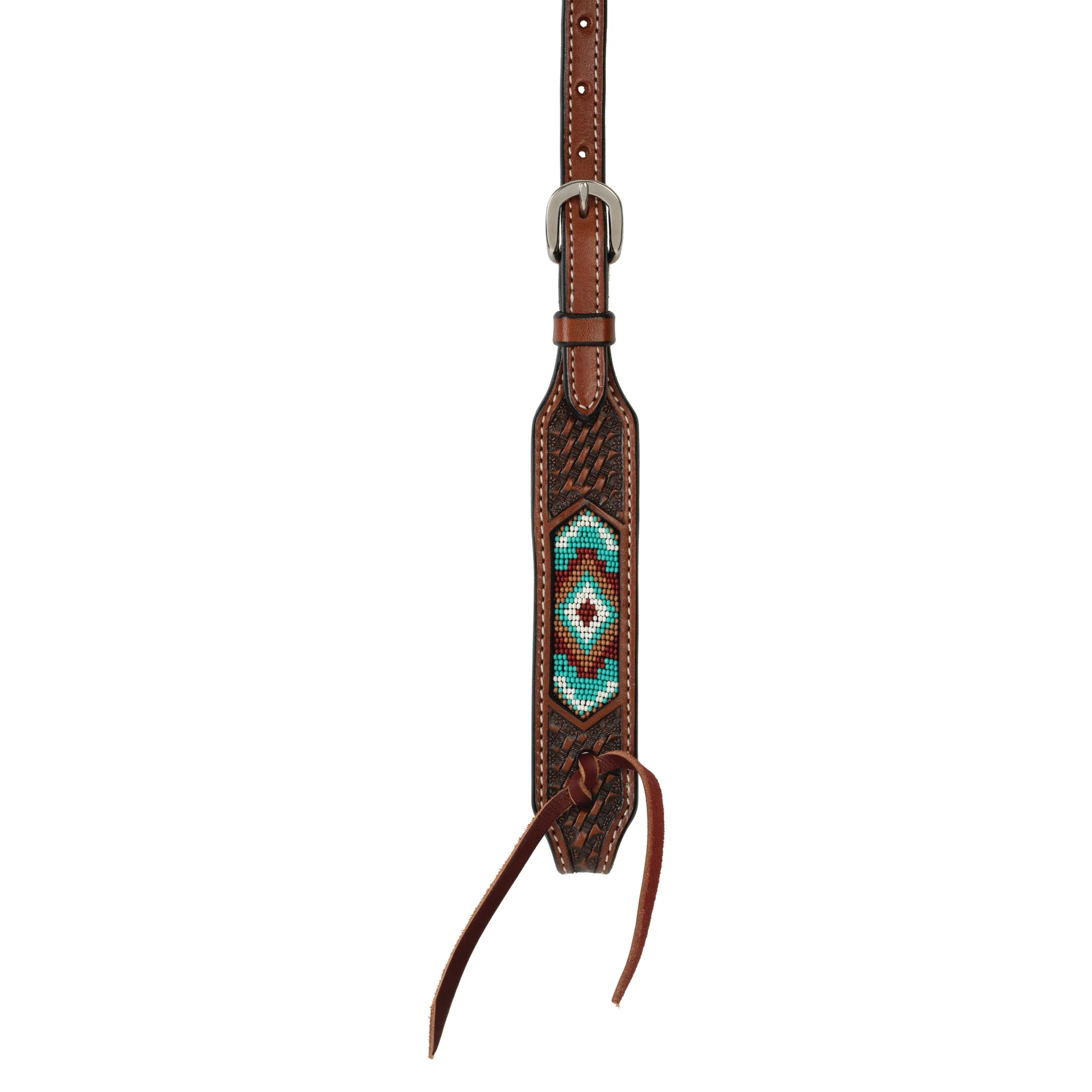 Weaver Beaded Inlay 1-Ear Headstall - Image 2