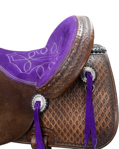 Alternative view of Used 14’’ Double J Pro Barrel Saddle