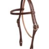 Weaver Pony Sized Doubled & Stitched Harness Leather Browband Headstall