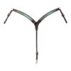 Weaver Turquoise Croc Contoured Breastcollar