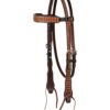 Weaver Floret Tooled Browband Headstall