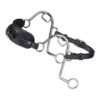 Leather Nose Stainless Steel “S” Hackamore