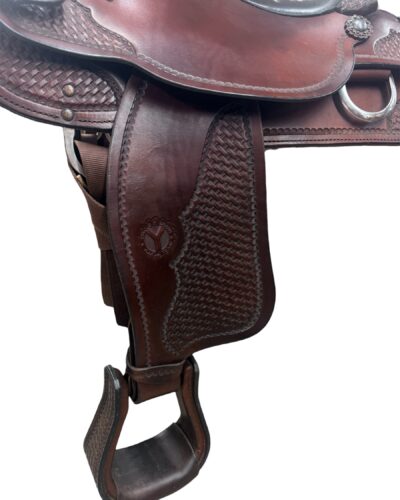 Used 16’’ Circle Y Ashton High Country Trail Saddle - Image 4