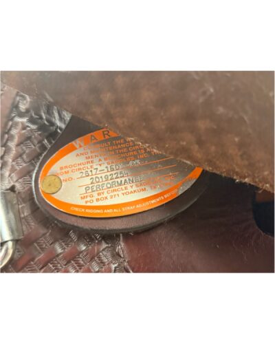 Used 16’’ Circle Y Ashton High Country Trail Saddle - Image 7