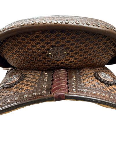 15’’ Double J Pursuit Flex Wide Tree Barrel Saddle - Image 5