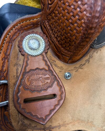 Used 14’’ Jopps Kowboy Klassix Barrel Saddle - Image 4
