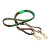 Colored Laced Leather Barrel Reins