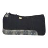 5 Star Black Python Print Saddle Pad