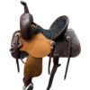 12’’ Barrel Gear Diamond Edition Sunflower Tooled Barrel Saddle