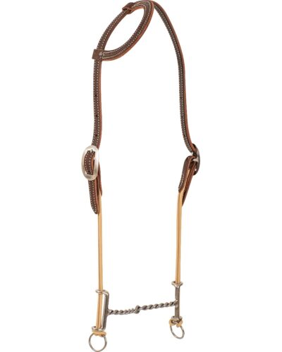 Alternative view of Loomis Headstall & Draw Gag Bit