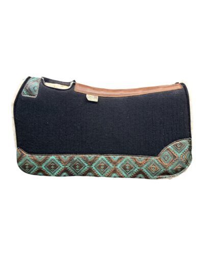 5 Star Black Barrel Racer Fleece Pad