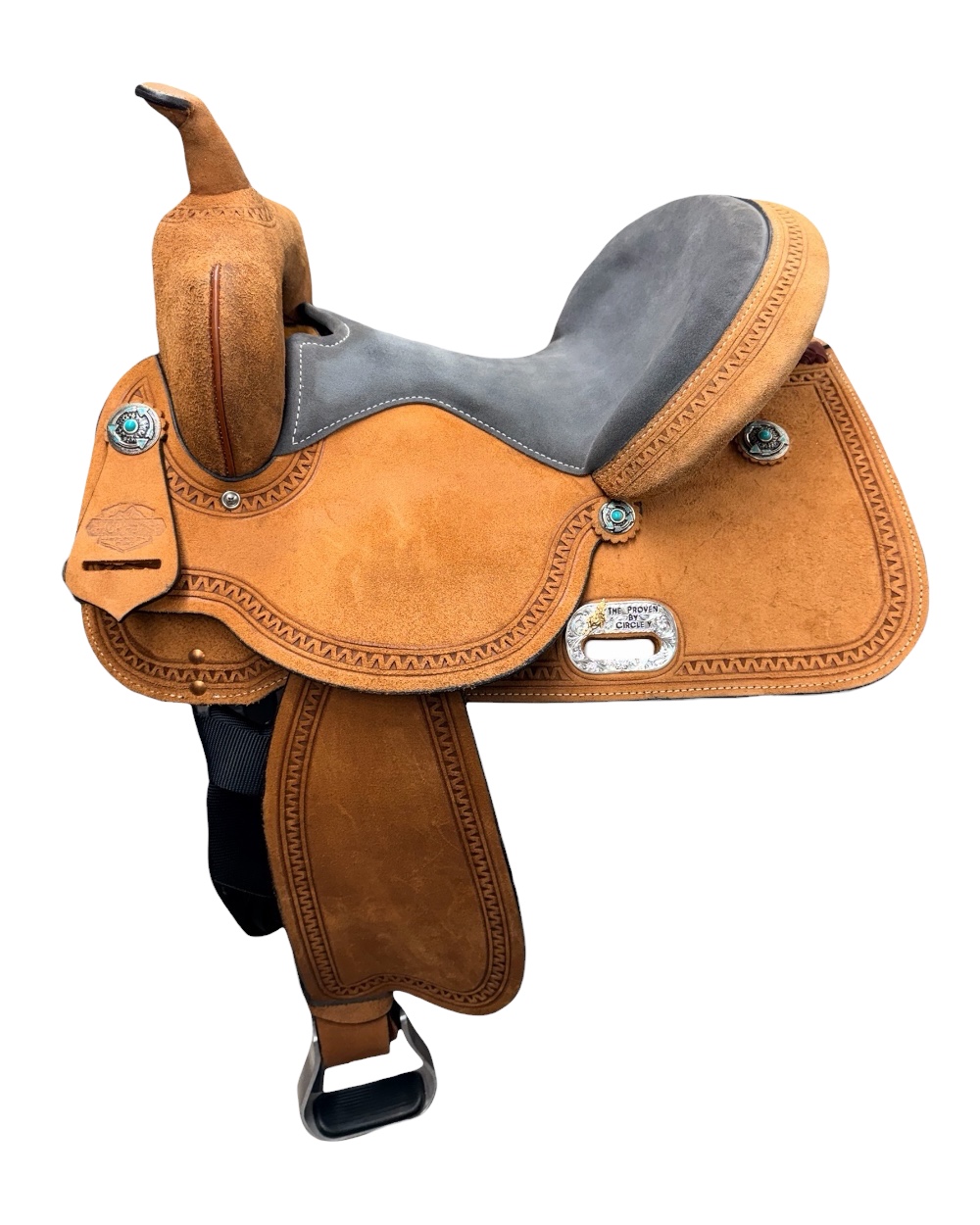 14.5’’ Circle Y High Horse Proven Sahara Barrel Saddle