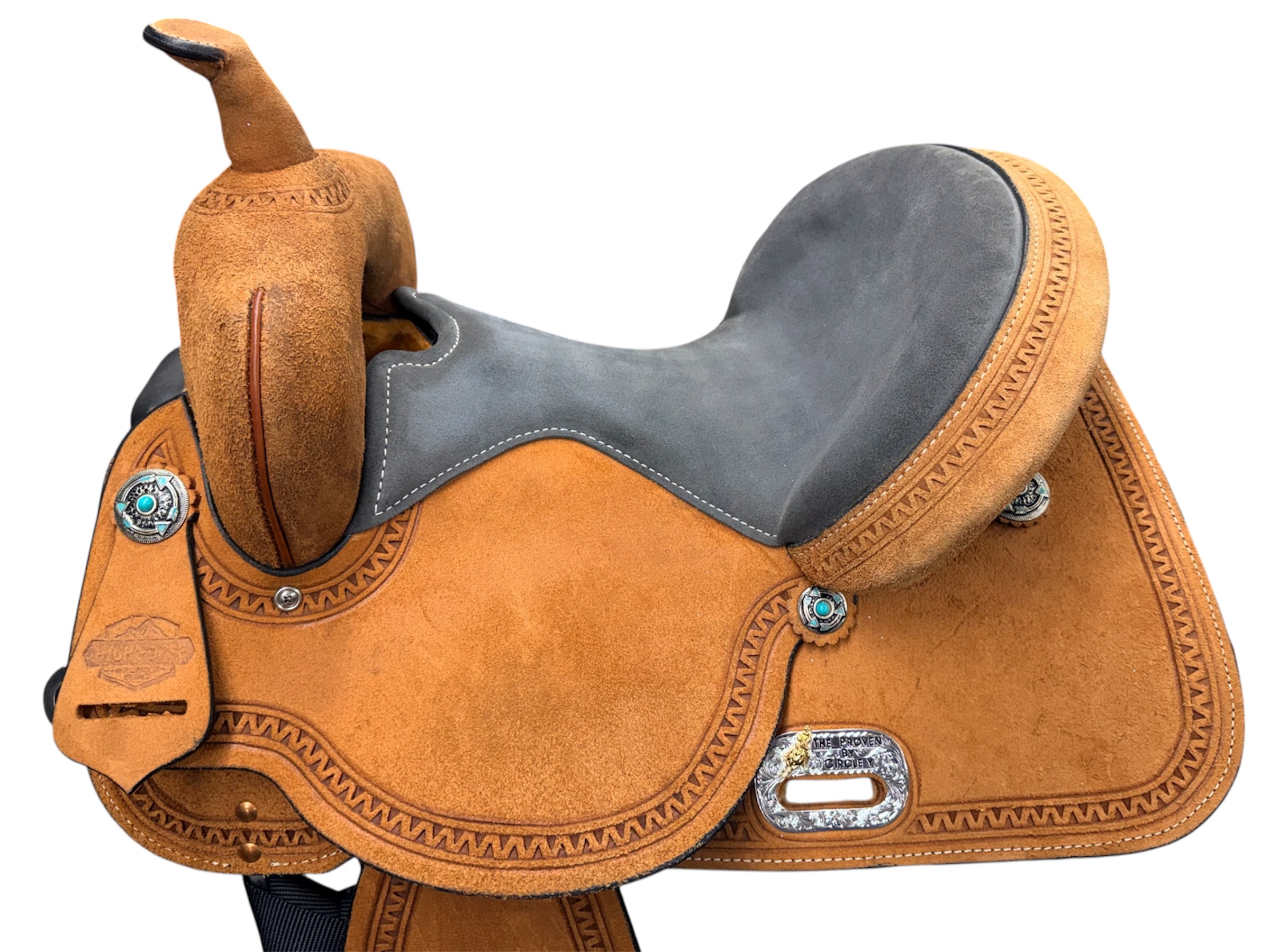 14.5’’ Circle Y High Horse Proven Sahara Barrel Saddle - Image 2