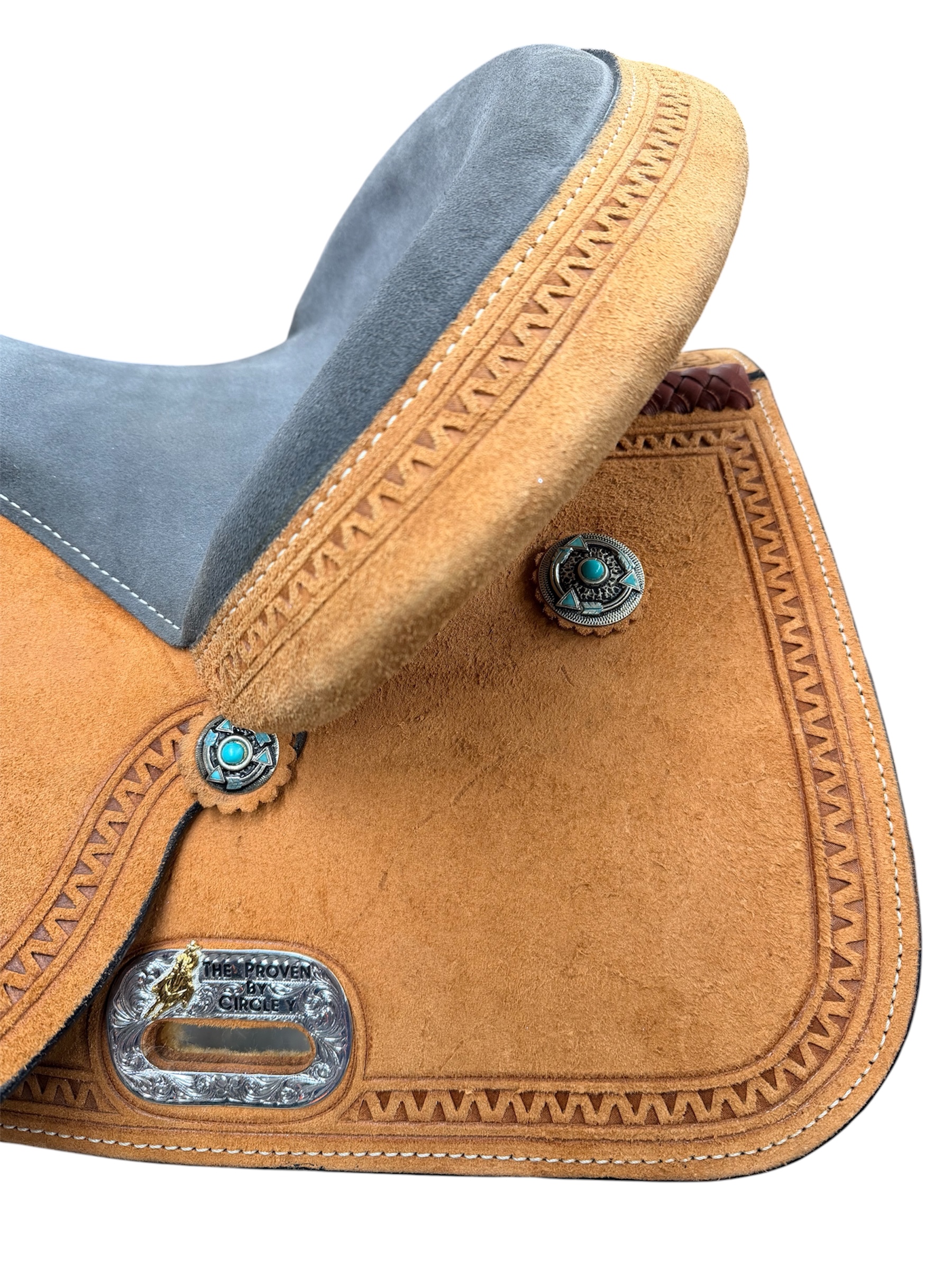 14.5’’ Circle Y High Horse Proven Sahara Barrel Saddle - Image 5
