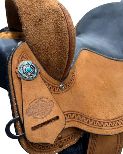 14.5’’ Circle Y High Horse Proven Sahara Barrel Saddle - Image 3
