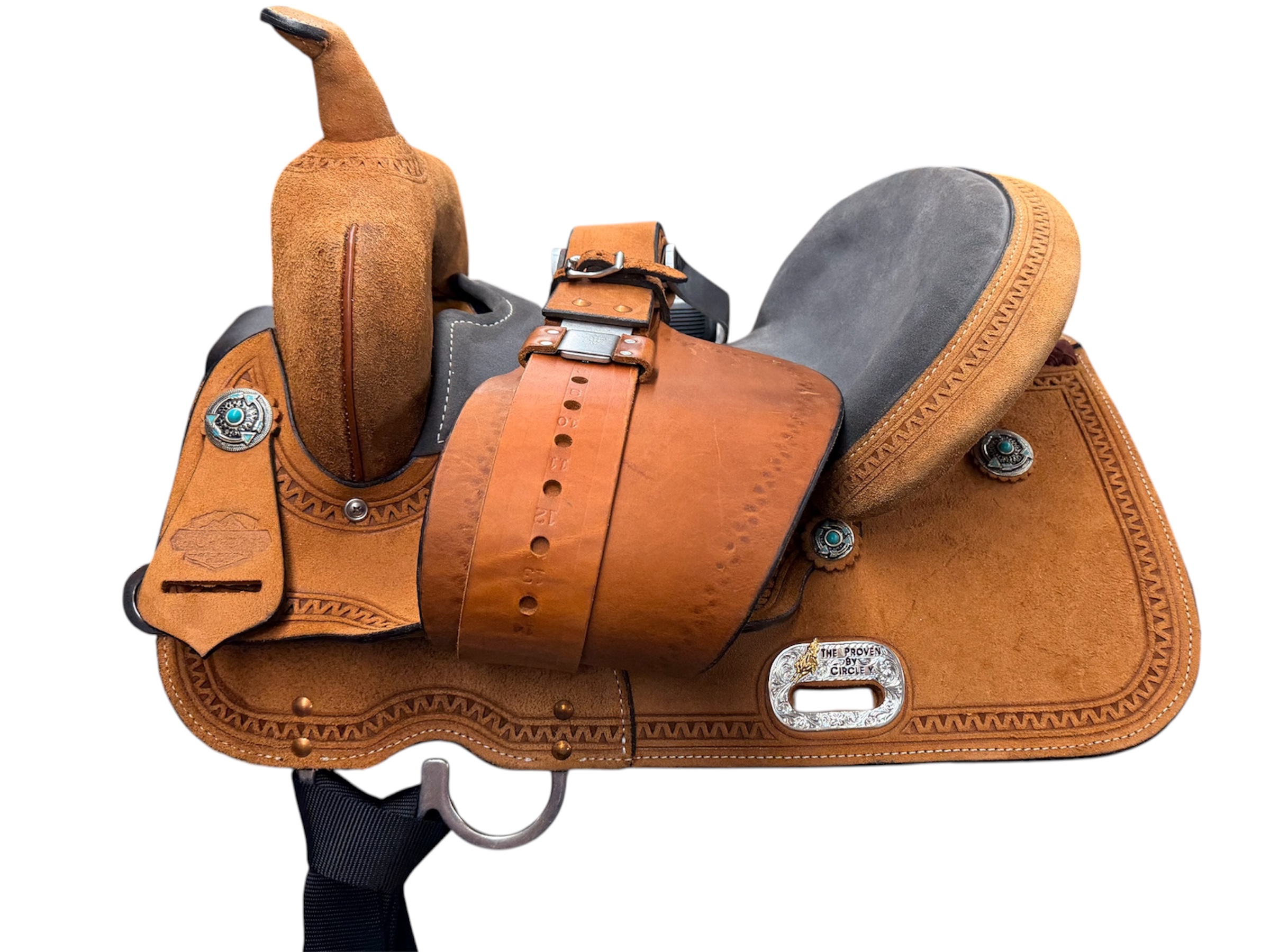 14.5’’ Circle Y High Horse Proven Sahara Barrel Saddle - Image 6