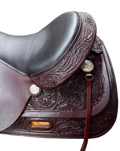 Alternative view of 16’’ Circle Y High Horse Mineral Wells Trail Saddle