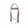 Circle Y Buckskin Beaded Browband Headstall